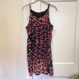 Cotton On animal print shift dress Sz M